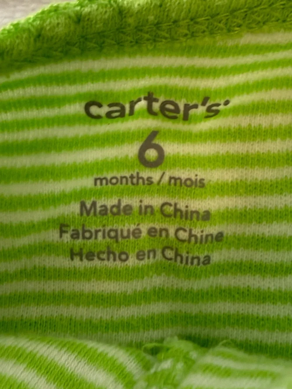 Carter's Footed One-Piece Sleeper Bundle- Pink, Green, Yellow, Gray